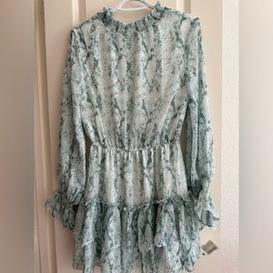 NWT Green snakeskin dress